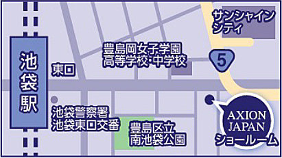 ショールームマップ